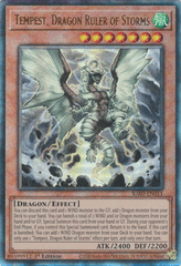Tempest, Dragon Ruler of Storms - RA03-EN011 - Prismatic Ultimate Rare - 1st Edition